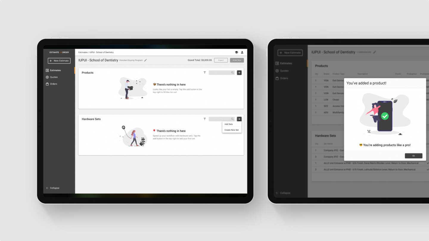 B2B + B2C Inventory Estimation Application